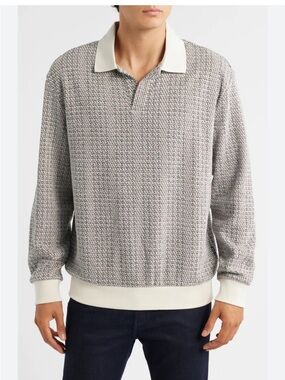 Sota Long Sleeve Polo Sweater
BOSS size small